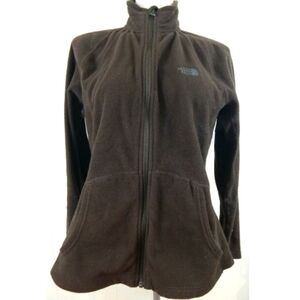 The North Face Brown Full Zip Fleece Jacket